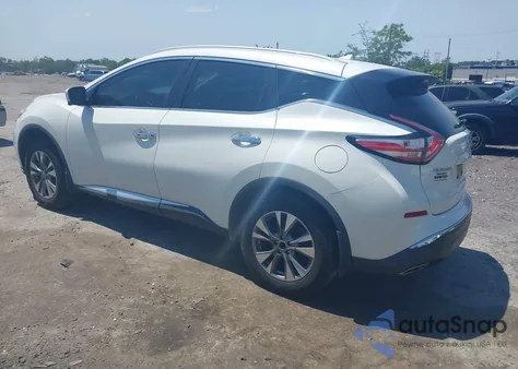 2015 Nissan Murano Sl from USA, damaged, VIN 5N1AZ2MG0FN256952